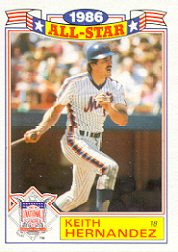 1987 Topps Glossy All-Stars Baseball Cards     002      Keith Hernandez
